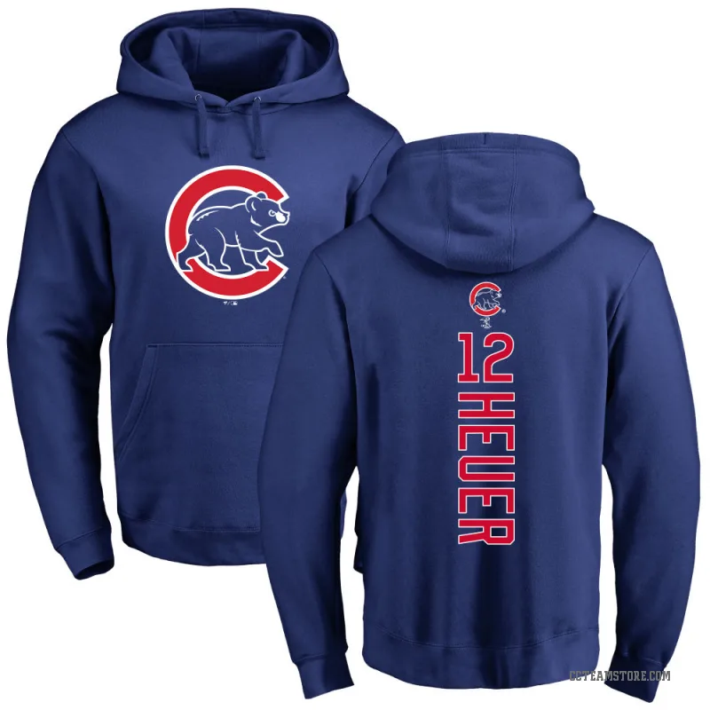 Codi Heuer Men's Royal Chicago Cubs Backer Pullover Hoodie